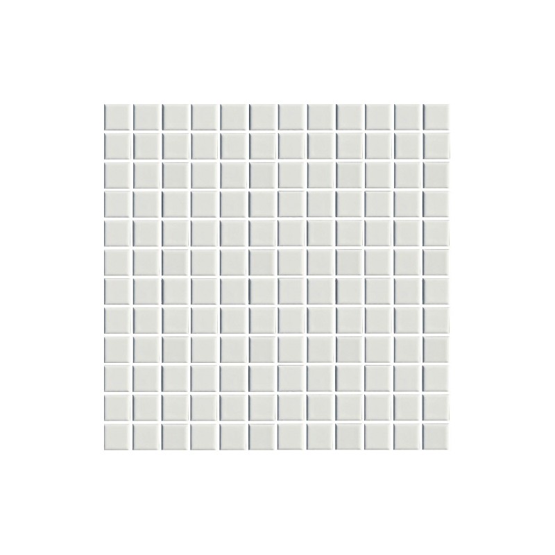 Ceramic Pool Gloss White Mosaic 23x23mm (30x30cm)