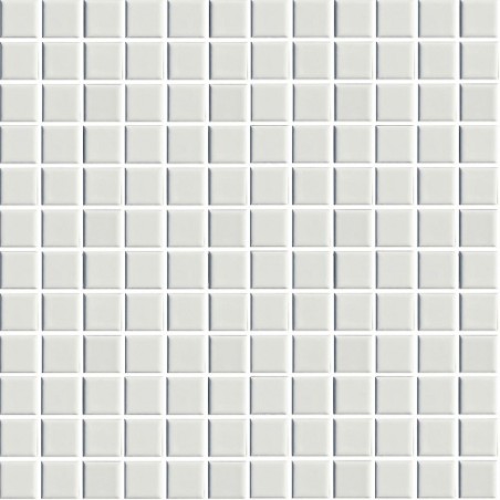 Ceramic Pool Gloss White Mosaic 23x23mm (30x30cm)