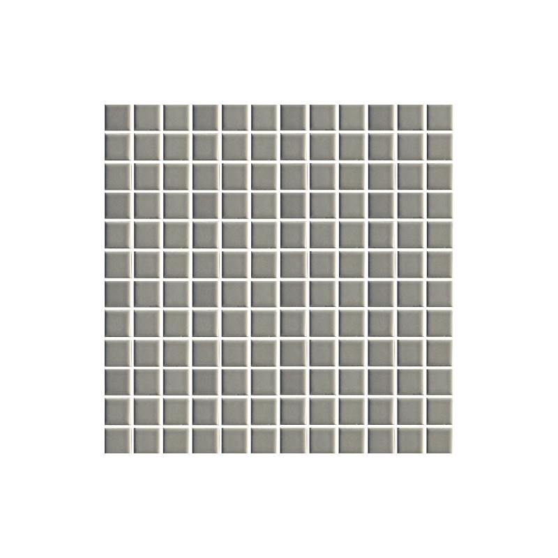 Ceramic Pool Steel Grey Mosaic 23x23mm (30x30cm)