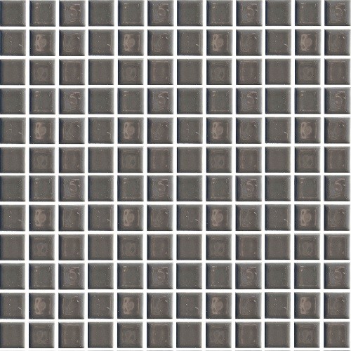 Ceramic Pool Gunmetal Grey Mosaic 23x23mm (30x30cm)