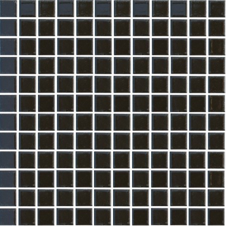Ceramic Pool Gloss Black Mosaic 23x23mm (30x30cm)