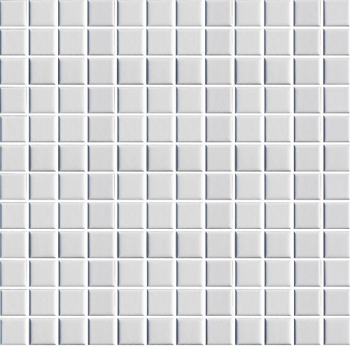 Ceramic Pool Matt White Mosaic 23x23mm (30x30cm)