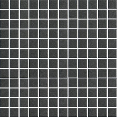 Ceramic Pool Unglazed Black Mosaic 23x23mm (30x30cm)