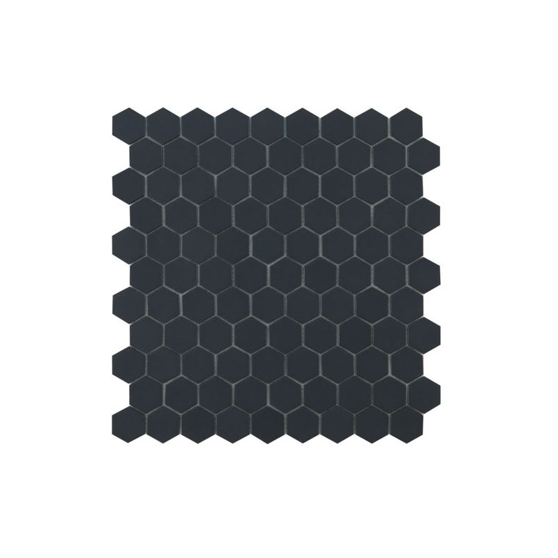 Honey Nordic Black Mosaic 35mm Hex (31.7x30.7cm)