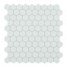Honey Nordic White Mosaic 35mm Hex (31.7x30.7cm)