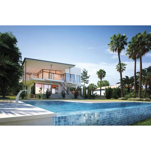 Maldives Penta Arrecife Blue Mosaic 50x50mm (31.1x31.1cm)