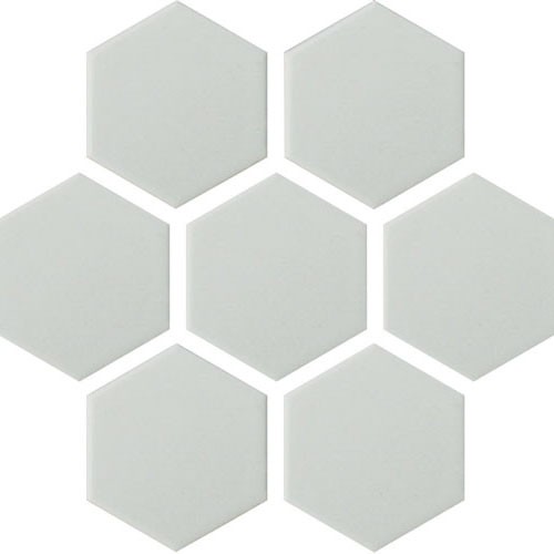 Panelo White Matt Mosaic 50mm Hex (32.5x28.1cm)