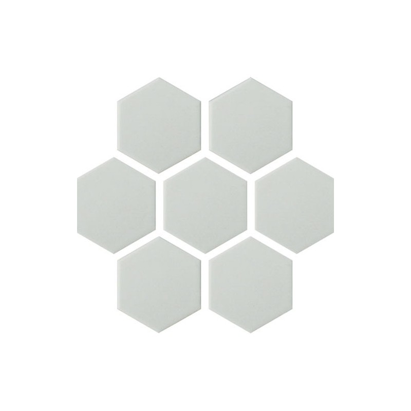 Panelo White Matt Mosaic 50mm Hex (32.5x28.1cm)