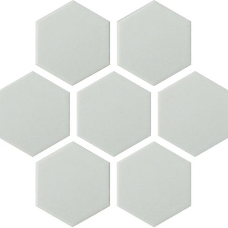 Panelo White Matt Mosaic 50mm Hex (32.5x28.1cm)