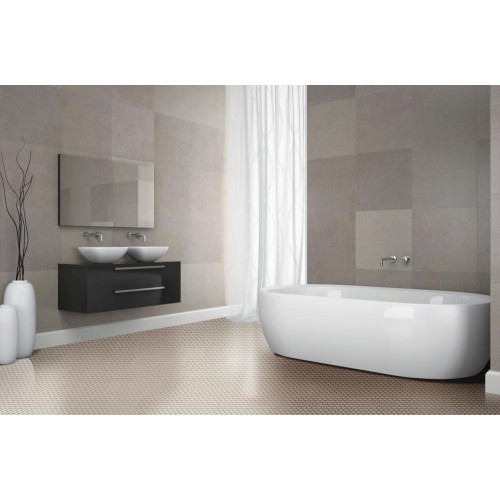 Panelo Argent Matt Mosaic 50mm Hex (32.5x28.1cm)