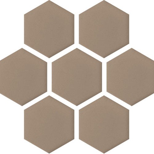 Panelo Argent Matt Mosaic 50mm Hex (32.5x28.1cm)