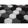 Ritz Nevada Mix - Hexagonal Mosaic 23mm Hex (30.2x30cm)