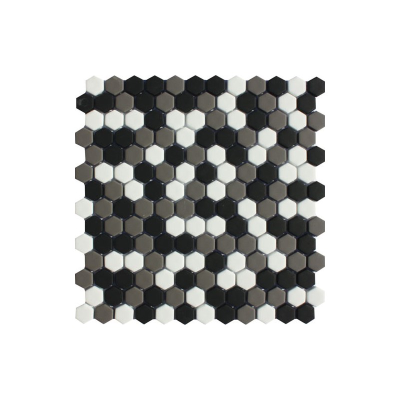 Ritz Nevada Mix - Hexagonal Mosaic 23mm Hex (30.2x30cm)