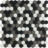 Ritz Nevada Mix - Hexagonal Mosaic 23mm Hex (30.2x30cm)