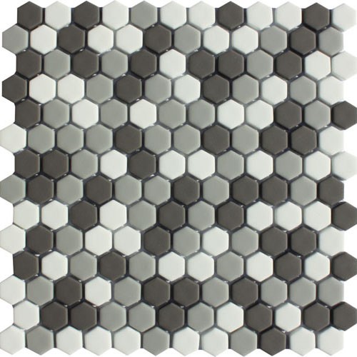 Ritz Brumoso Mix - Hexagonal Mosaic 23mm Hex (30.2x30cm)