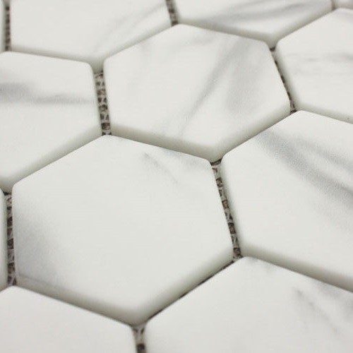 Ritz Carrara - Hexagon Mosaic 48mm Hex (30.3x30cm)