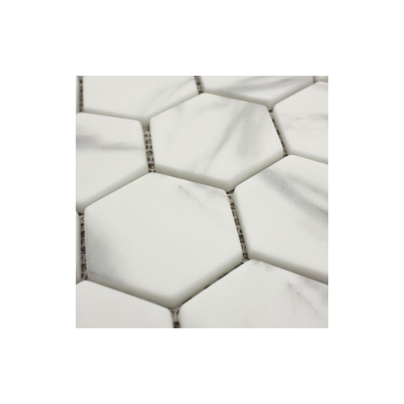 Ritz Carrara - Hexagon Mosaic 48mm Hex (30.3x30cm)