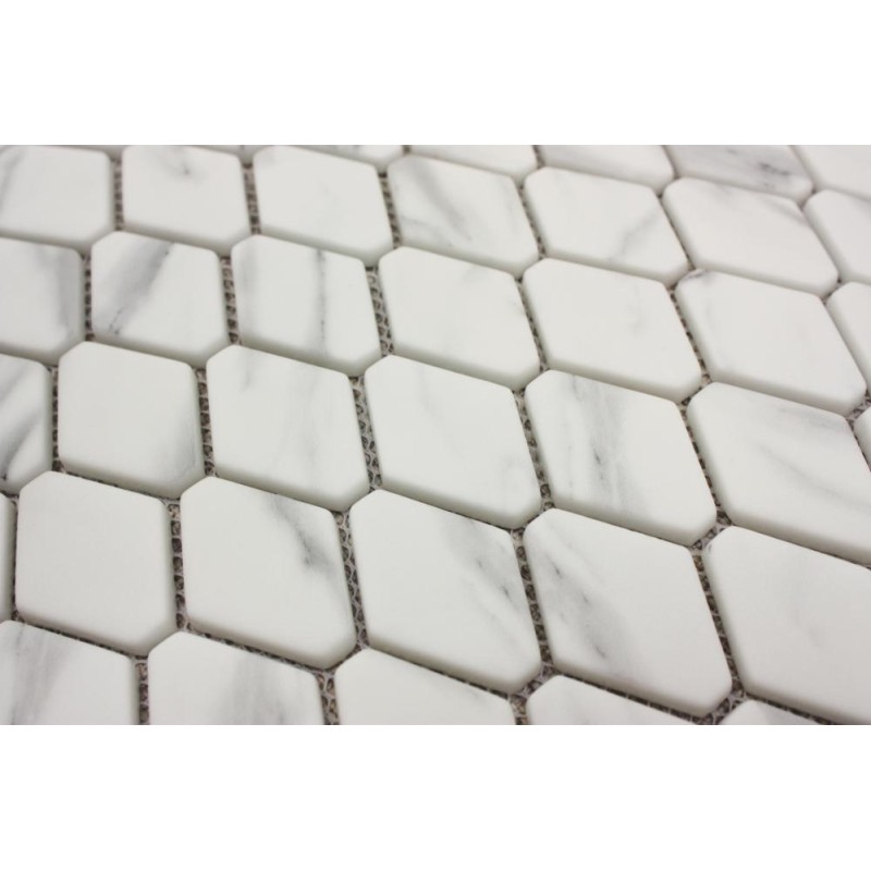 Ritz Carrara - Lozenge Mosaic 35x48mm (30x28cm)