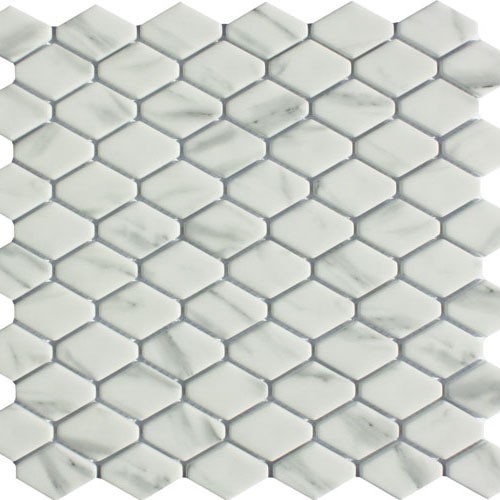 Ritz Carrara - Lozenge Mosaic 35x48mm (30x28cm)