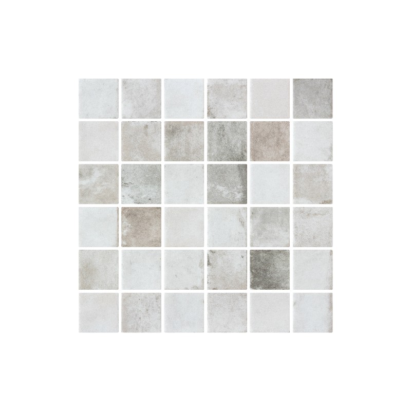 Seychelles Penta Shabby Terra Matte Mosaic 50x50mm (31.1x31.1cm)