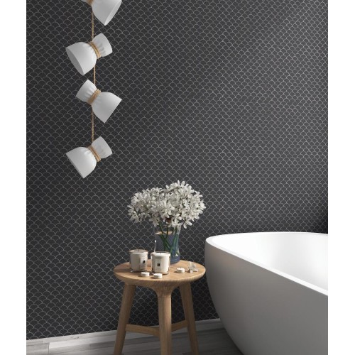 Soul Matt Black Mosaic 36x29mm (32.4x31.7cm)