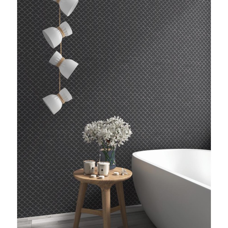 Soul Matt Black Mosaic 36x29mm (32.4x31.7cm)