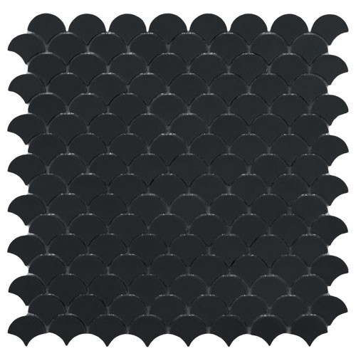 Soul Matt Black Mosaic 36x29mm (32.4x31.7cm)