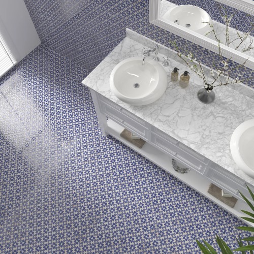 Alma Blue Gloss 20x20cm (box of 25)