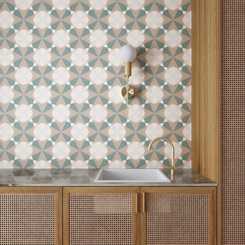 Altea Beige Taco Matt 16.5x16.5cm (box of 20)