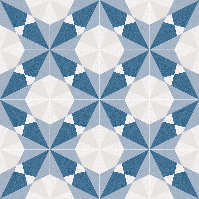 Altea Blue Taco Matt 16.5x16.5cm (box of 20)