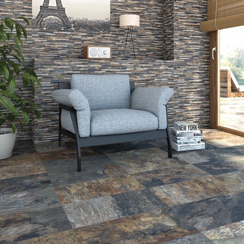 Ardesia Gris Muro Splitface Matt 32x62.5cm (box of 5)