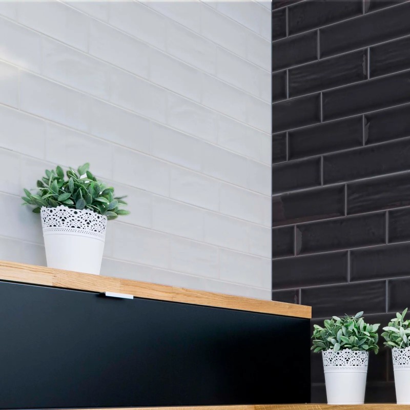 Aria White Gloss 10x30cm (box of 40)