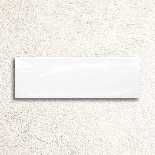 Aria White Gloss 10x30cm (box of 40)