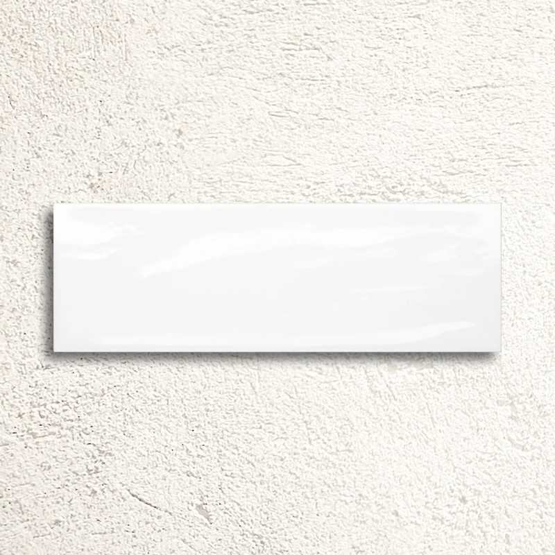 Aria White Gloss 10x30cm (box of 40)