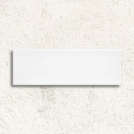 Aria White Matt 10x30cm (box of 40)