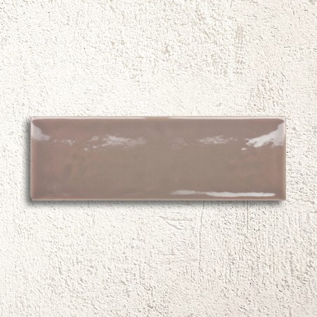 Aria Dark Brown Gloss 10x30cm (box of 40)