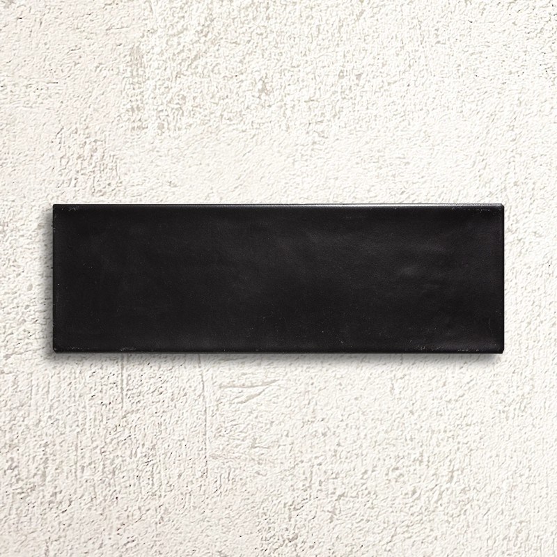 Aria Black Matt 10x30cm (box of 40)