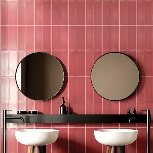 Aria Burdeos Matt 10x30cm (box of 40)