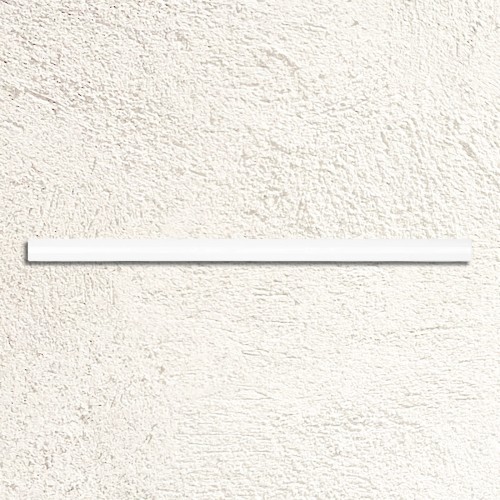 Aria White Gloss Quarter Round Border 1.5x30cm
