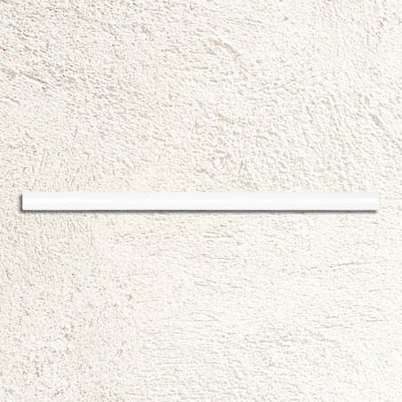 Aria White Gloss Quarter Round Border 1.5x30cm