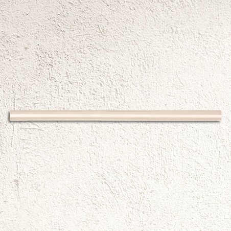 Aria Brown Gloss Quarter Round Border 1.5x30cm