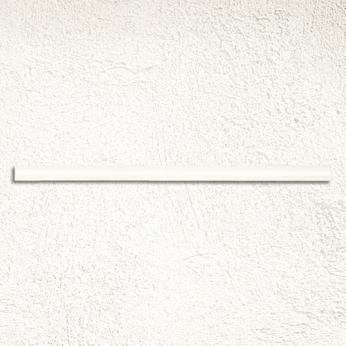 Aria Cream Gloss Quarter Round Border 1.5x30cm