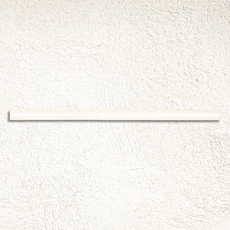 Aria Cream Gloss Quarter Round Border 1.5x30cm