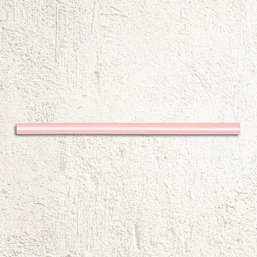 Aria Pink Gloss Quarter Round Border 1.5x30cm