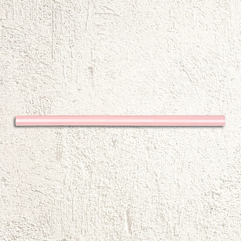 Aria Pink Gloss Quarter Round Border 1.5x30cm