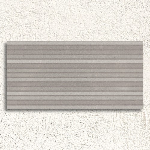 Athens Light Grey Struktura Lines Decor Matt 29.8x59.8cm (box of 9)