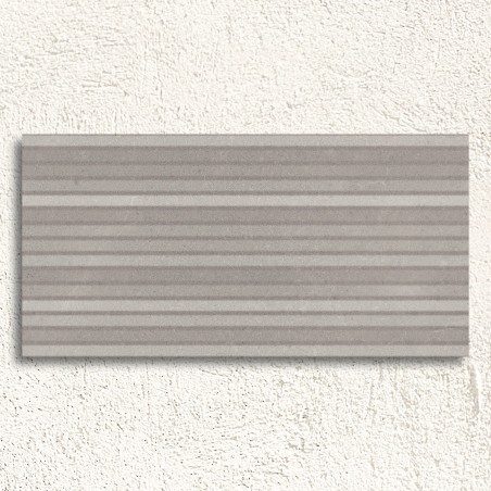 Athens Light Grey Struktura Lines Decor Matt 29.8x59.8cm (box of 9)