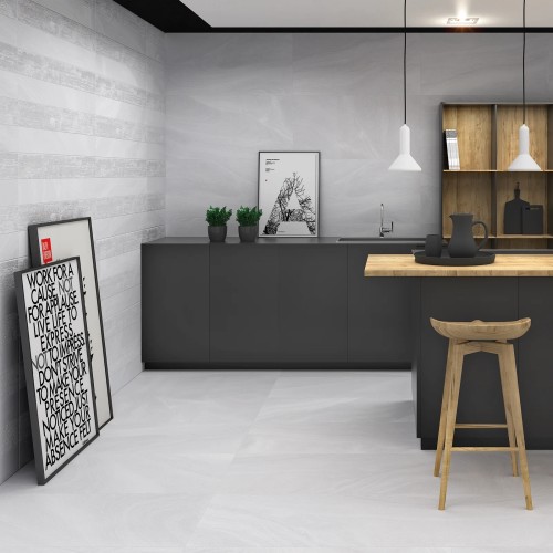 Austral Deco Blanco Matt 32x62.5cm (box of 5)