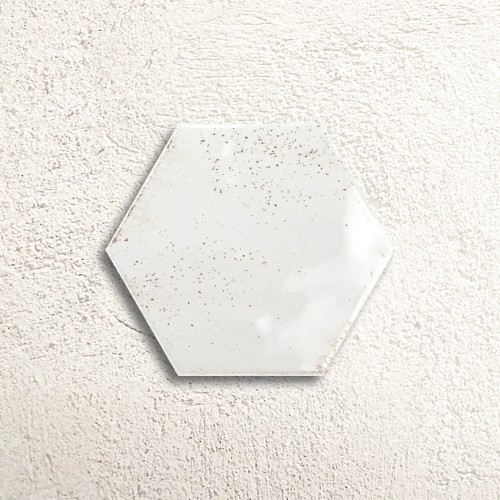 Bali White Hexagon Gloss 15x17.3cm (box of 44)