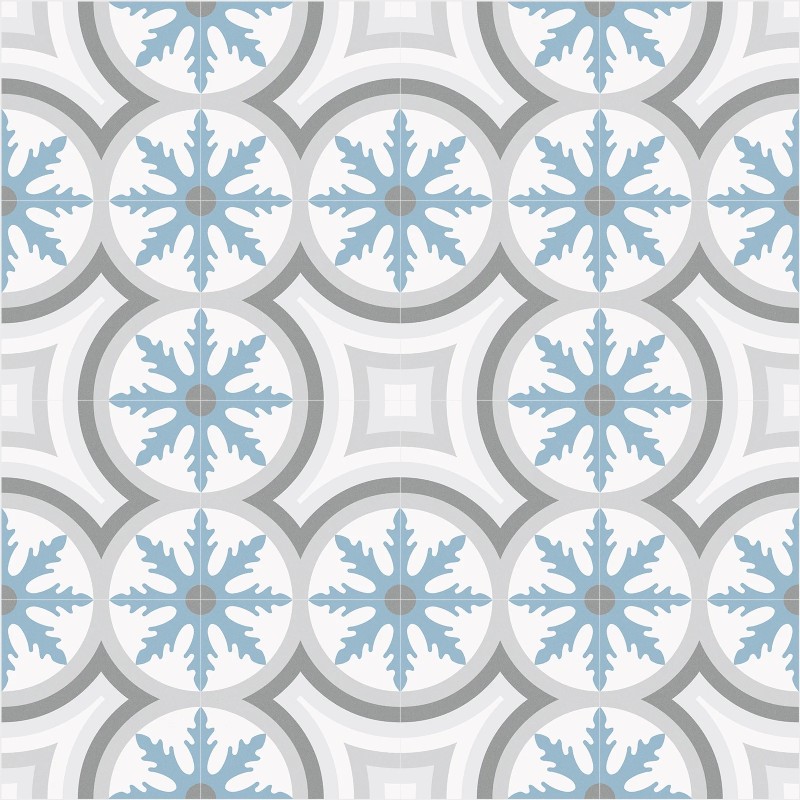 Barcelona Mar Pattern Matt 25x25cm (box of 16)